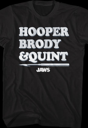 Hooper Brody Quint Jaws T-Shirt