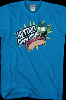Hot Dog Chow Down Teen Titans Go T-Shirt
