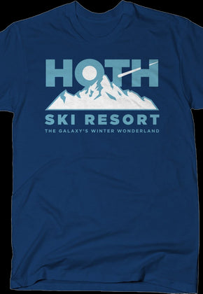 Hoth Ski Resort Star Wars T-Shirt