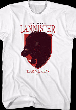 House Lannister Game Of Thrones T-Shirt