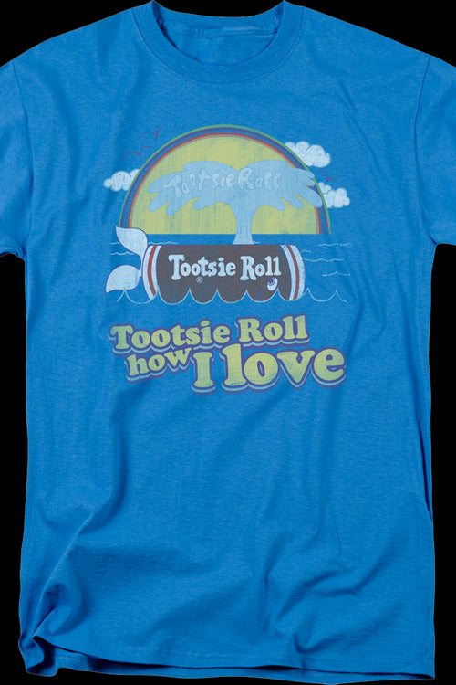 How I Love Tootsie Roll T-Shirtmain product image