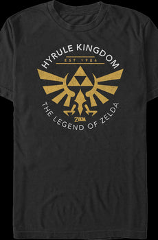 Hyrule Kingdom Est. 1986 Legend of Zelda T-Shirt