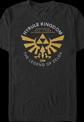 Hyrule Kingdom Est. 1986 Legend of Zelda T-Shirt