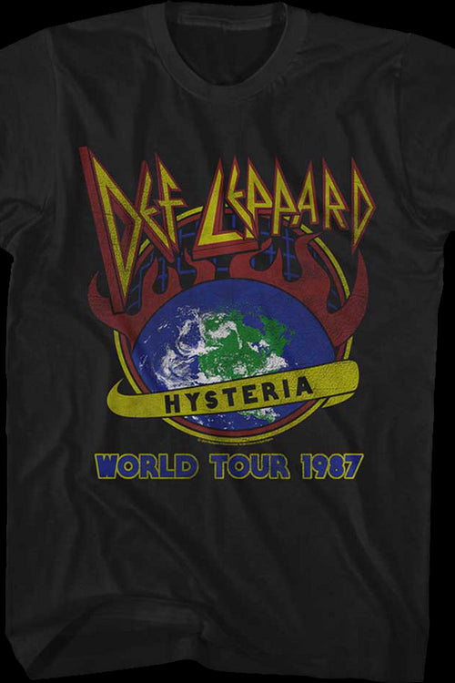 Hysteria World Tour 1987 Def Leppard T-Shirtmain product image