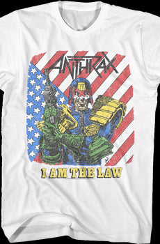 I Am The Law Anthrax T-Shirt