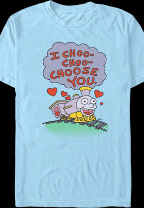 I Choo-Choo-Choose You Simpsons T-Shirt