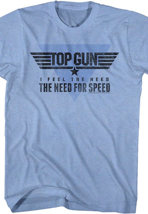 I Feel The Need The Need For Speed Top Gun T-Shirt