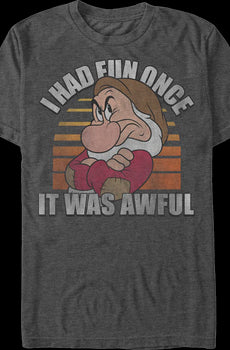 I Had Fun Once Snow White and the Seven Dwarfs T-Shirt