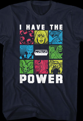 I Have The Power Boxes Masters of the Universe T-Shirt