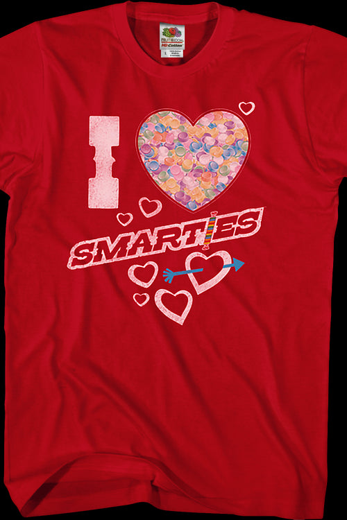 I Love Smarties T-Shirtmain product image