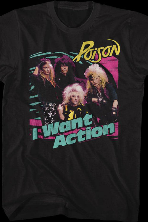 I Want Action Poison Shirtmain product image