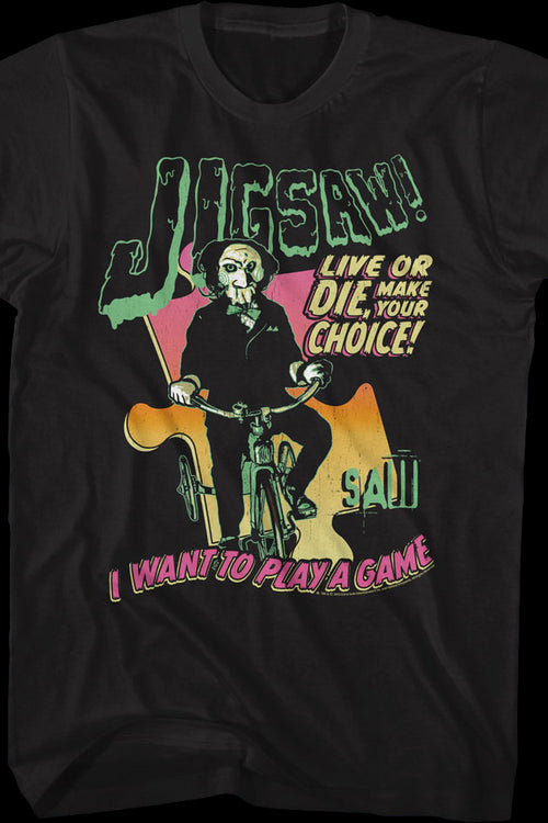 I Want To Play A Game Saw T-Shirtmain product image