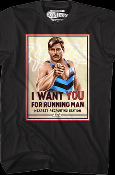 I Want You Running Man T-Shirt