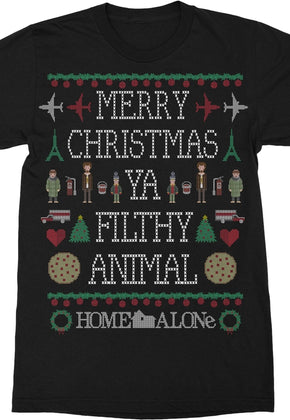 Icons Ya Filthy Animal Home Alone T-Shirt