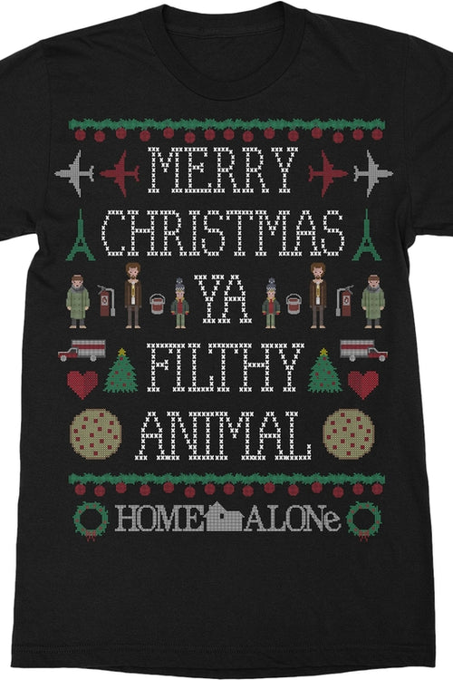 Icons Ya Filthy Animal Home Alone T-Shirtmain product image