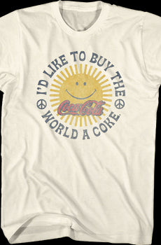I'd Like To Buy The World A Coke Coca-Cola T-Shirt