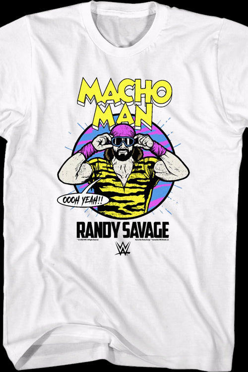 Illustrated Macho Man Randy Savage T-Shirtmain product image