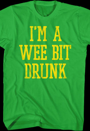 I'm A Wee Bit Drunk St. Patrick's Day T-Shirt