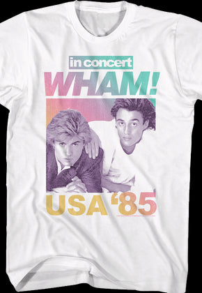 In Concert USA '85 Wham T-Shirt