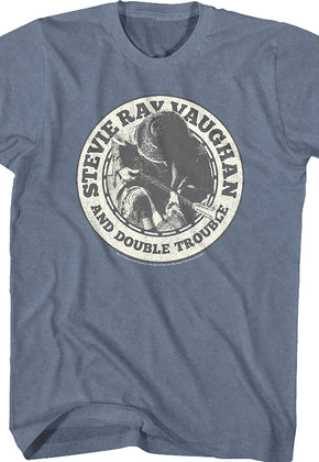 In Step Stevie Ray Vaughan And Double Trouble Indigo T-Shirt