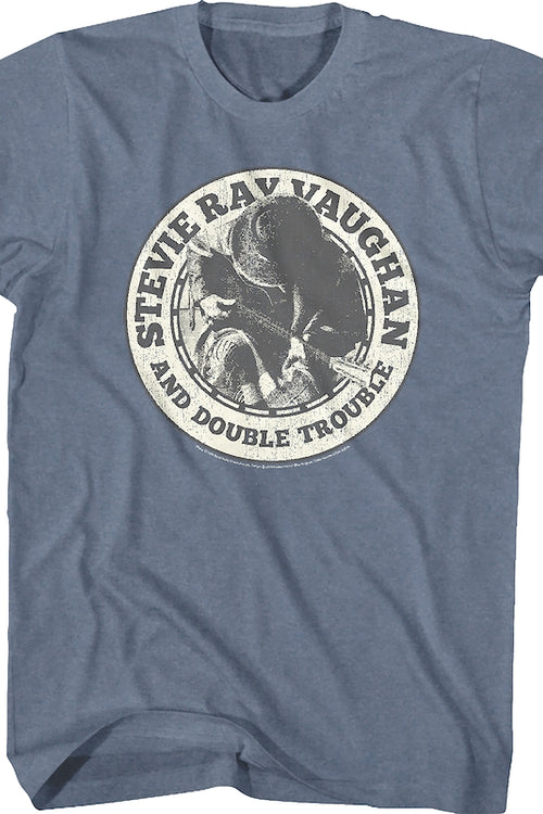 In Step Stevie Ray Vaughan And Double Trouble Indigo T-Shirtmain product image