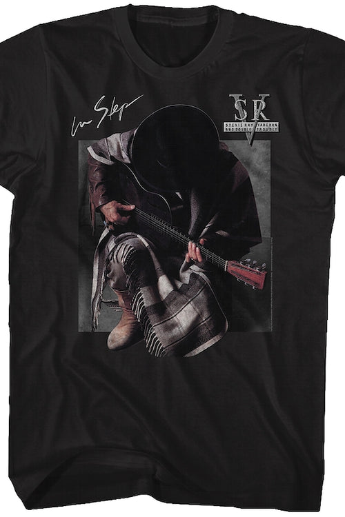 Black In Step Stevie Ray Vaughan T-Shirtmain product image
