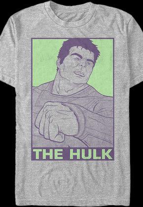 Incredible Hulk Pop Art Avengers Endgame T-Shirt