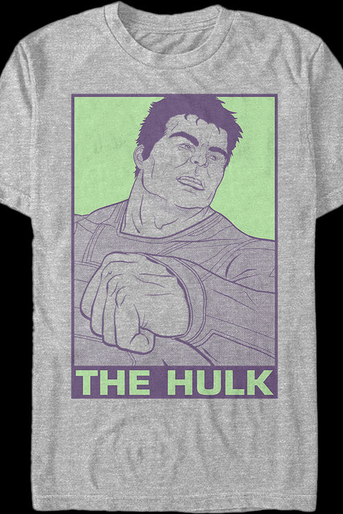 Incredible Hulk Pop Art Avengers Endgame T-Shirtmain product image