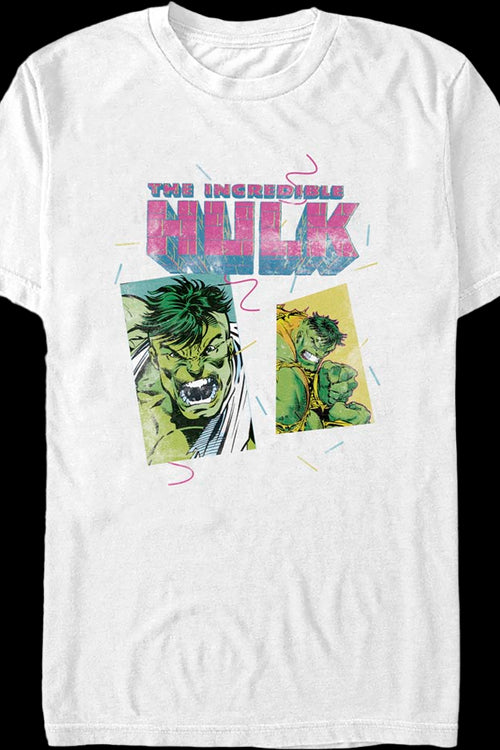 Incredible Hulk Retro 90s Marvel Comics T-Shirtmain product image