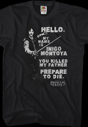 Inigo Montoya Princess Bride T-Shirt