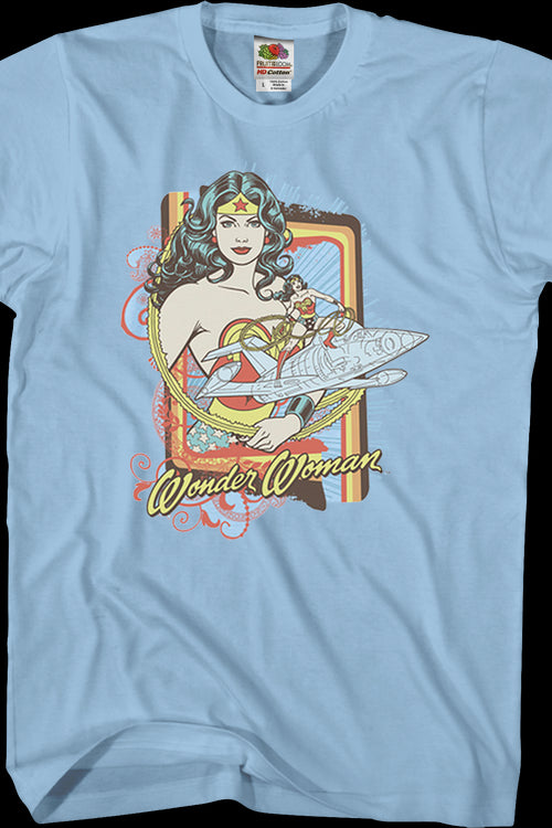 Invisible Jet Wonder Woman T-Shirtmain product image