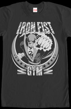 Iron Fist Gym Marvel Comics T-Shirt