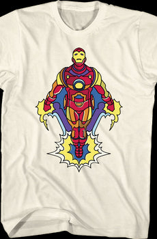 Iron Man Blast Off Marvel Comics T-Shirt