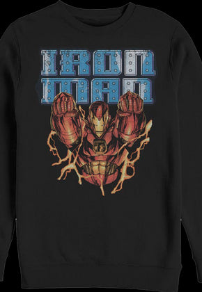 Iron Man Electric Flight Marvel Comics Sweatshirt