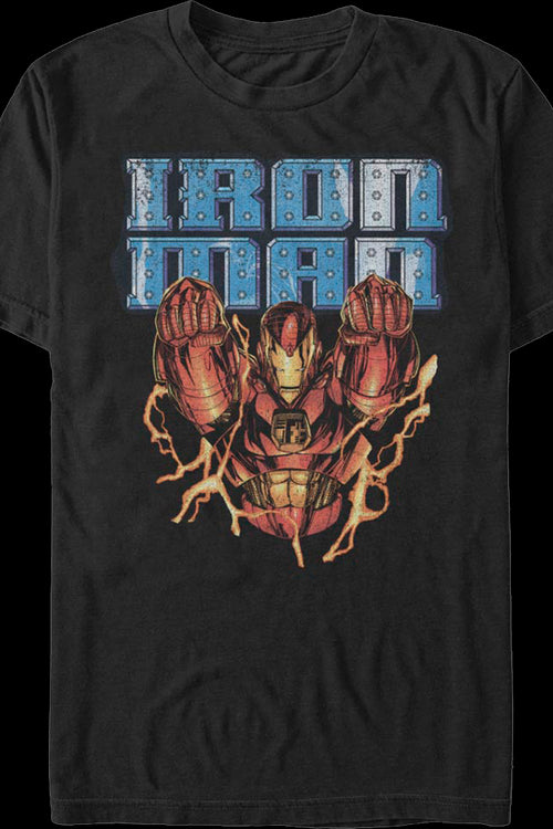 Iron Man Electric Flight Marvel Comics T-Shirtmain product image
