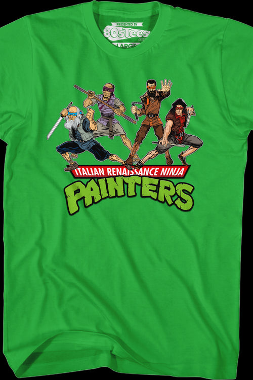 Italian Renaissance Ninja Painters Shirtmain product image