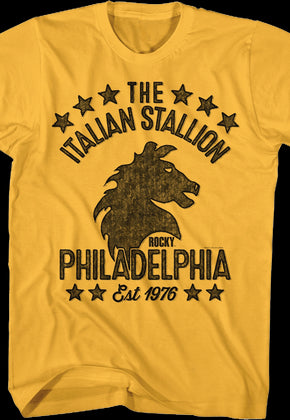 Italian Stallion Est. 1976 Rocky T-Shirt
