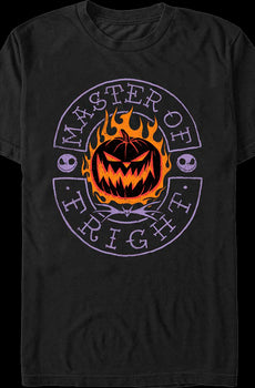 Jack Skellington Master Of Fright Nightmare Before Christmas T-Shirt