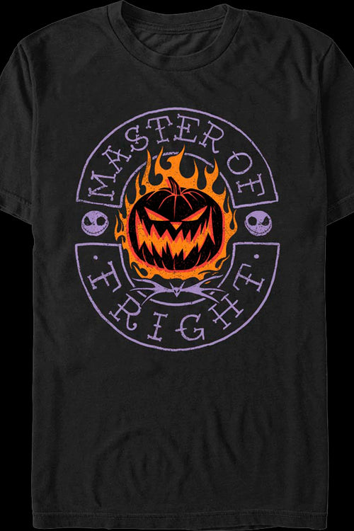 Jack Skellington Master Of Fright Nightmare Before Christmas T-Shirtmain product image