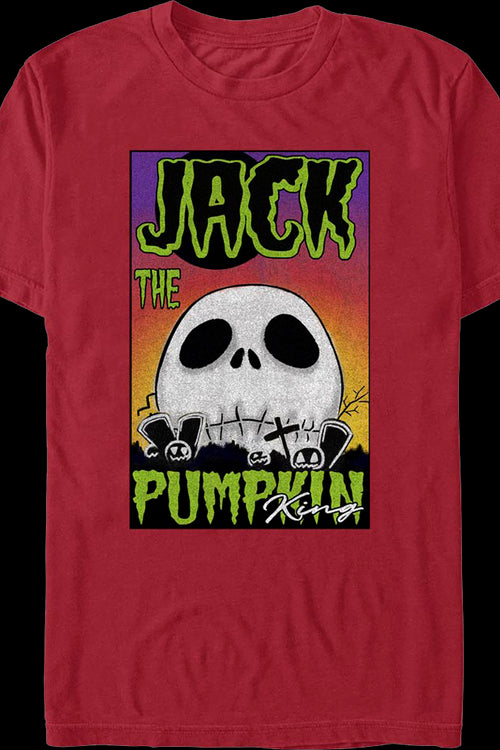 Jack The Pumpkin King Nightmare Before Christmas T-Shirtmain product image