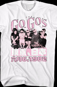 Japan 1982 Go-Go's T-Shirt