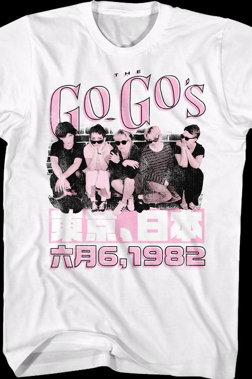 Japan 1982 Go-Go's T-Shirtmain product image