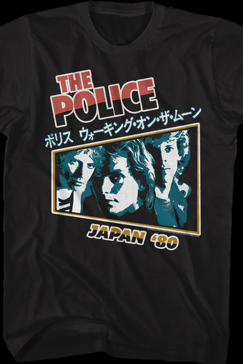 Japan '80 The Police T-Shirtmain product image