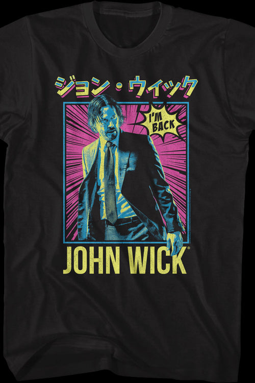 Japanese Poster John Wick T-Shirtmain product image