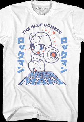 Japanese Text Mega Man T-Shirt