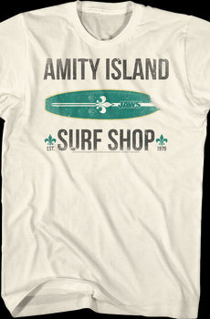 JAWS Amity Island Surf Shop Shirt