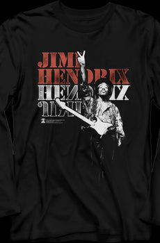 Jimi Hendrix Long Sleeve Shirt