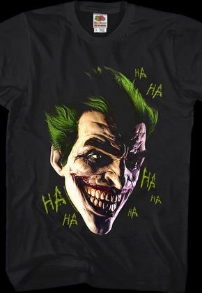 Joker Laughing Clown Prince of Crime DC Comics T-Shirt