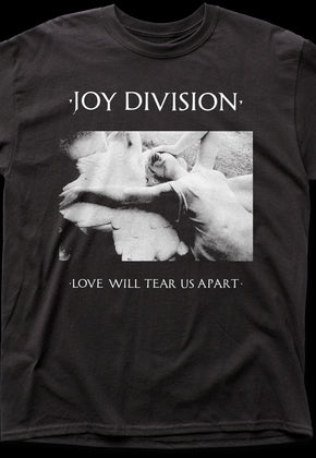 Impact Joy Division Love Will Tear Us Apart T-Shirt