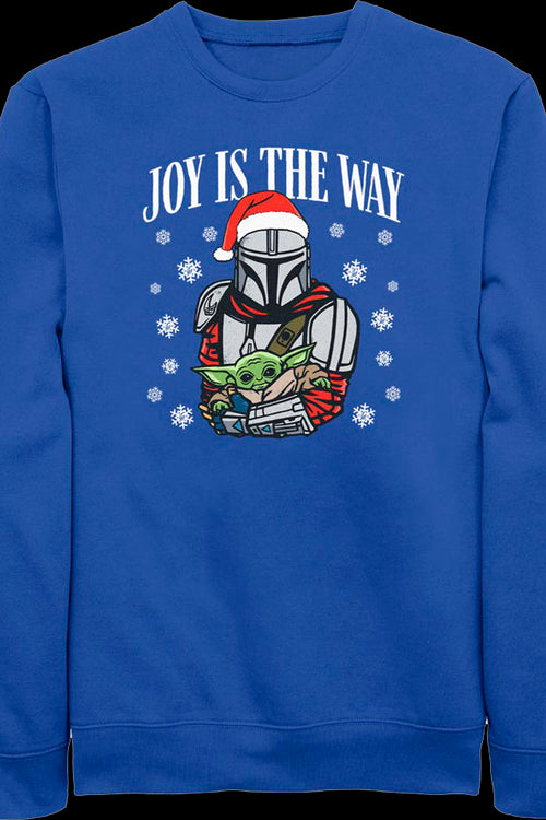 Joy Is The Way Mandalorian Star Wars Sweatshirtmain product image